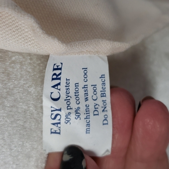 VINTAGE Easy Care Fall Thanksgiving Apron Full Coverage Used Look Like A Cook! - Picture 7 of 9